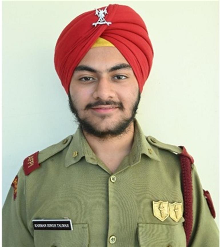 Mohali’s Karman Talwar secures All India 2nd Rank in Technical Entry Scheme of Indian Army