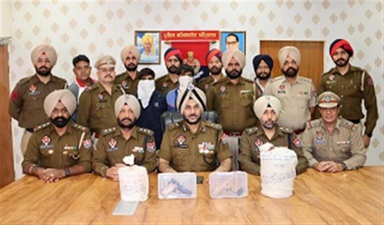 Punjab police busts Narco-Arms smuggling cartel; two held