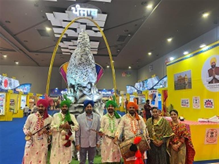 Punjab Pavilion displaying state`s progress in different spheres, attracts the visitors during IITF- 2024