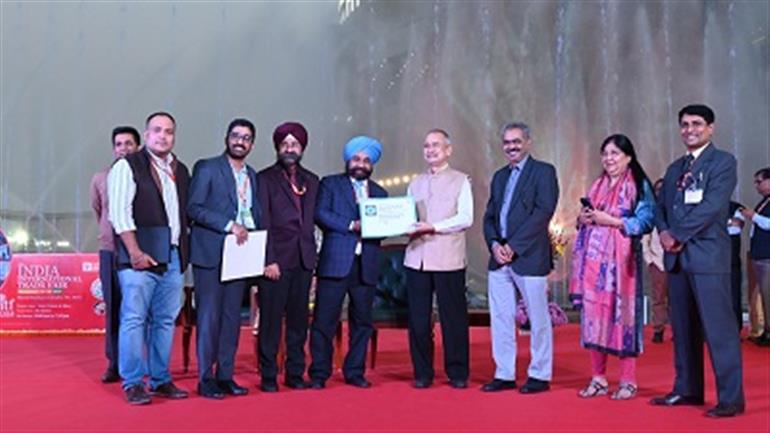 Punjab Pavilion awarded with two special appreciation medals for excellence in display at IITF 2024