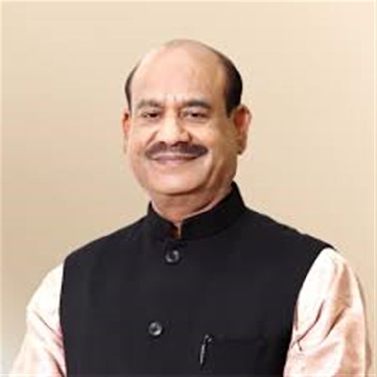 Om Birla attends the 10th convocation of Manav Rachna University