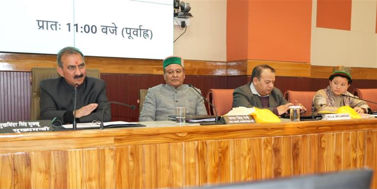 Himachal :  CM chairs 49th tribal Advisory Council meeting