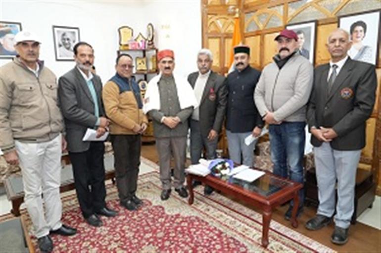 Himachal : Masters Games Association calls on Chief Minister