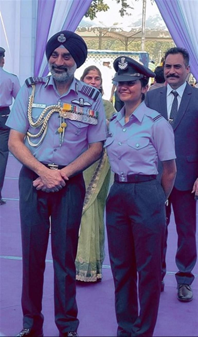 Arshdeep Kaur of Khamano commissioned as flying officer in Indian Air Force