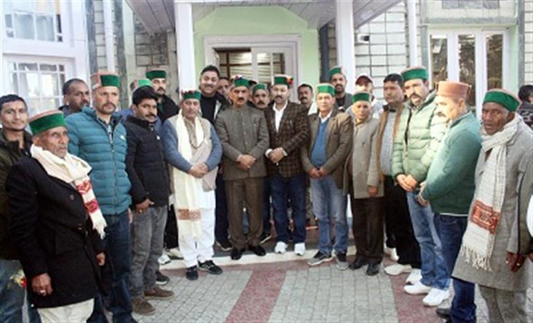 Himachal : Delegation meets Chief Minister Sukhu