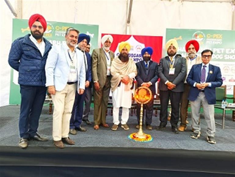 Khudian inaugurates 2-day Chandigarh pet expo & all breed dog & horse show