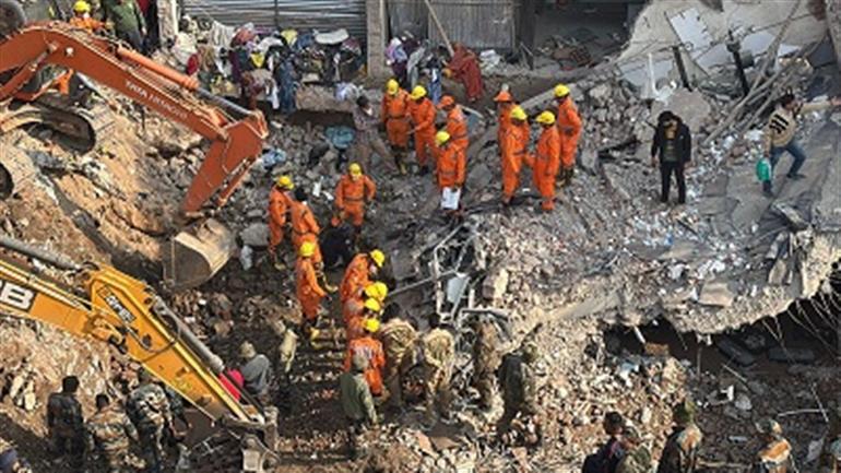 Mohali Building Collapse Incident- About 23 Hours of Constant Rescue Operation Carried out by NDRF and Army Complete