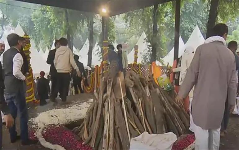 National : Farewell...Dr. Manmohan Singh Last Rites With State Honours