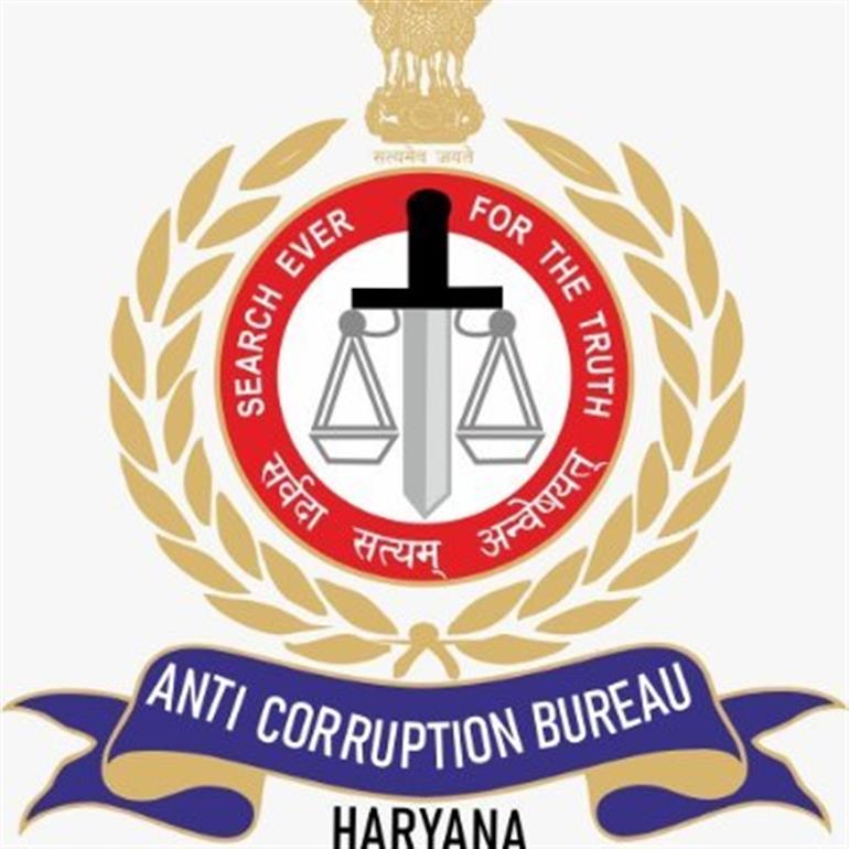 Haryana ACB arrests Nuh Sub-Inspector for taking bribe of Rs 1 lakh