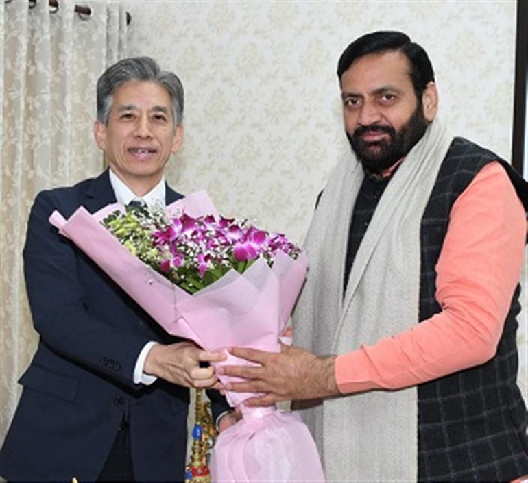 CM Saini meets Japanese delegation, discussions held on upcoming projects in the State 