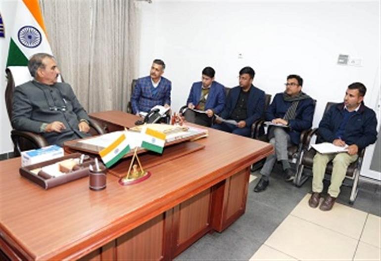 Himachal : CM emphasizes digitization of RD and PR department to strengthen rural economy