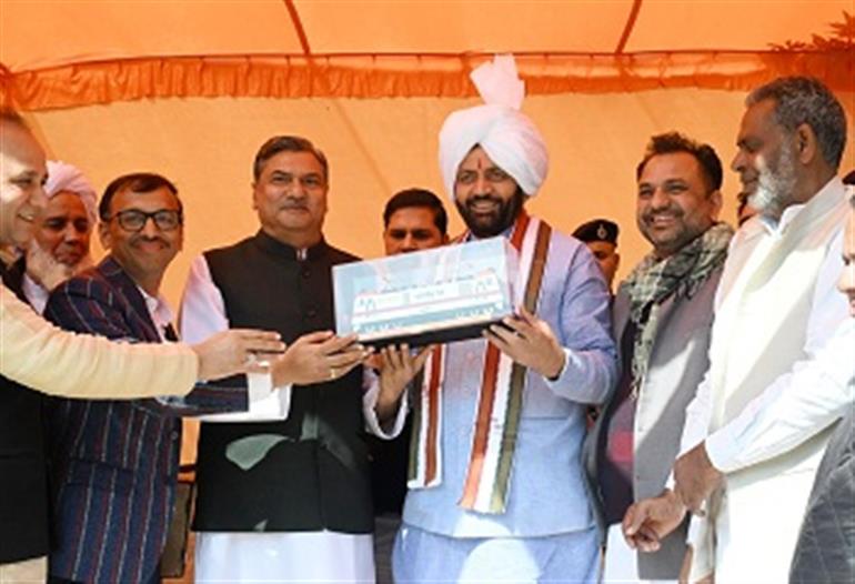 Rail connectivity in Mewat will improve mobility – CM