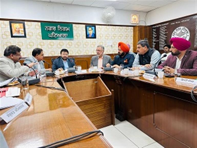 Local Bodies Minister Reviews Development Projects in Patiala