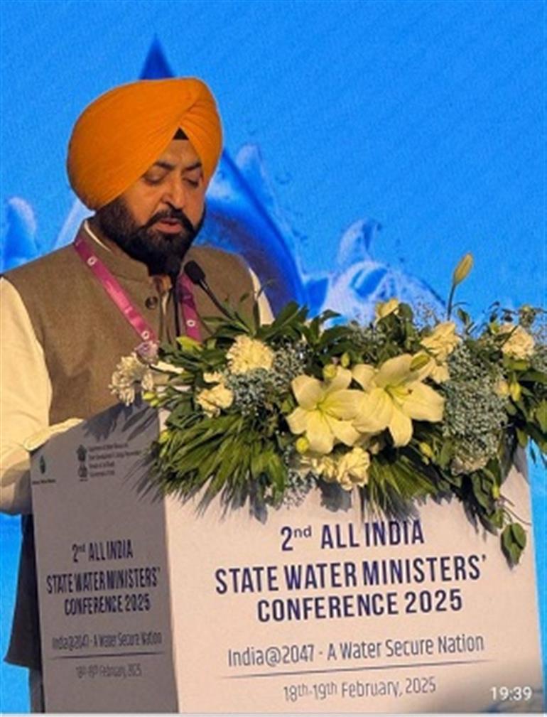 Govt of India should release immediately pending funds of Rs. 111.13CR for Punjab under JJM : Mundian