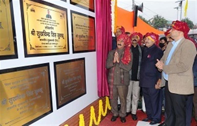 Himachal : CM dedicates nine development projets worth Rs. 46.82CR for Drang and Sadar 