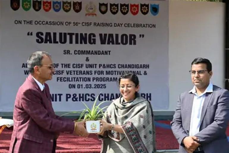 "Saluting Valor" programme for veterans of CISF