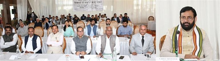 Ministers/MLAs suggestions to reflect in state Budget – Saini