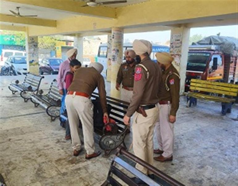 Punjab police conducts search operation at 262 bus stands across state