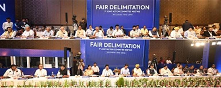 CM announces to vehemently oppose &39;unfair delimitation&39; being done by centre govt