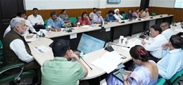 Kataruchak reviews ongoing Wheat Procurement and eKyc status of NFSA beneficiaries