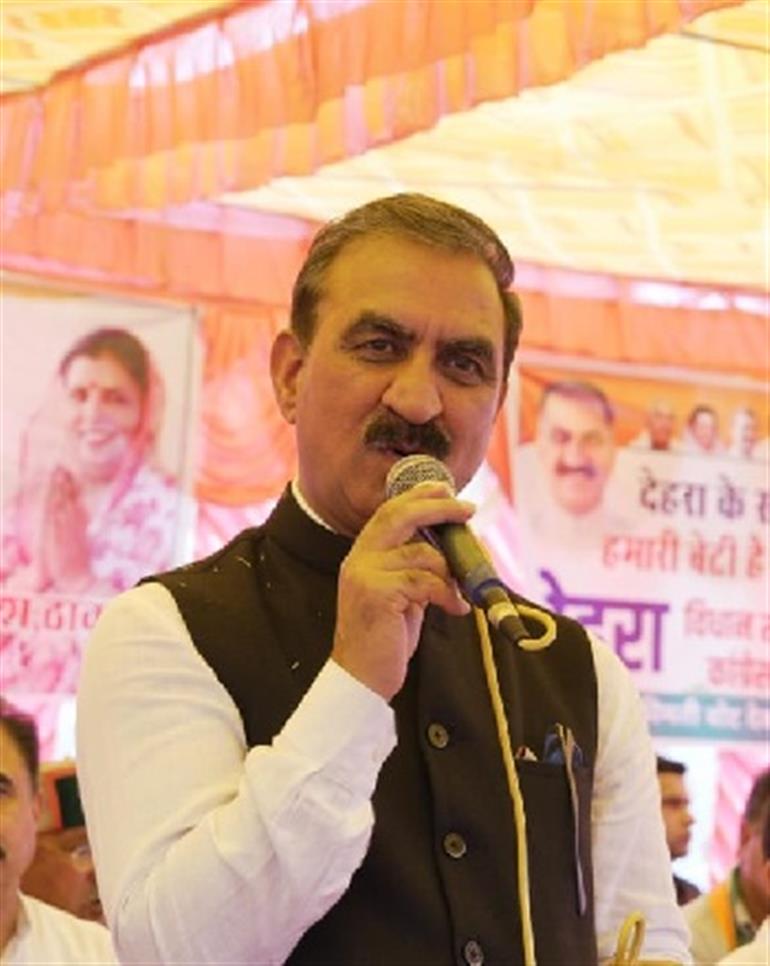 Himachal : CM seeks 12 percent free power from BBMB projects for State