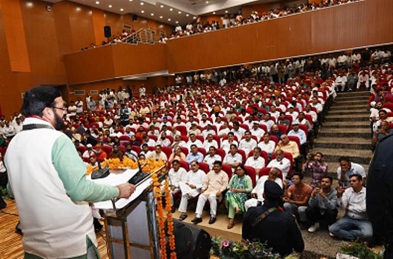 Haryana : Undermining the core values of the Constitution is in Congress’s DNA – CM