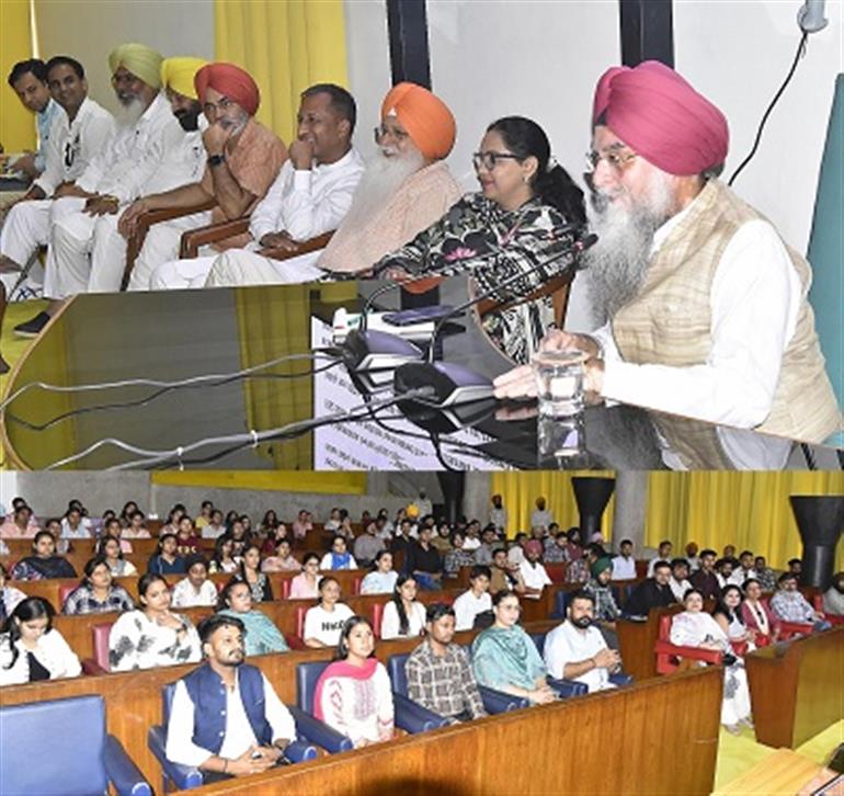 Speaker and MLAs interact with more than 100 students of 35 colleges of Punjab