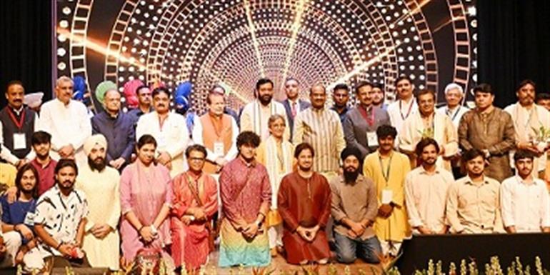 Artists showcase Cultural Heritage at NC e of Urban Local Body Chairpersons