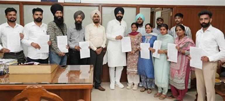 Bhullar hands over appointment letters to 12 newly-inducted prison officials