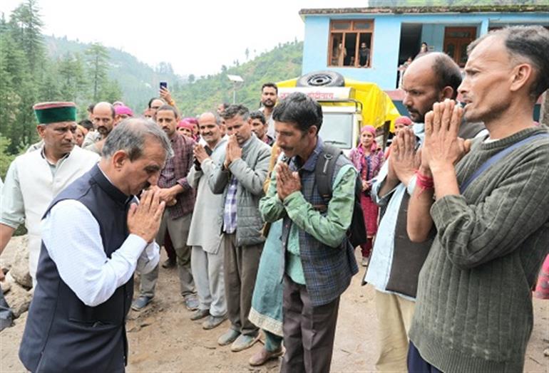 Himachal : Govt mulls settlement policy for disaster-affected families: CM