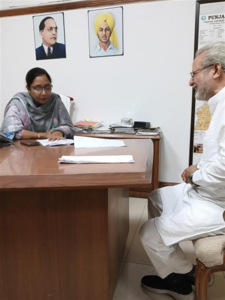 Dr. Baljit Kaur Directs Punjab SCLD and FC to Ensure Welfare Schemes Reach the Needy