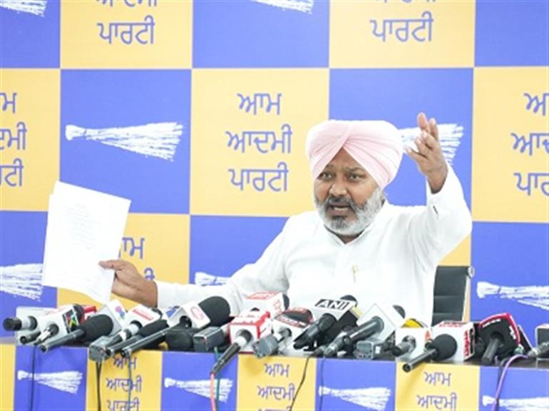 Congress and BJP Are Hand in Glove, Shielding Drug Mafia and Gangsters: Harpal Cheema