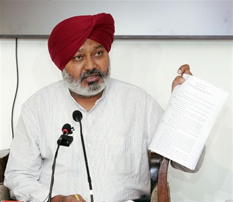 Unanimous passage of Bills-A landmark achievement : Cheema