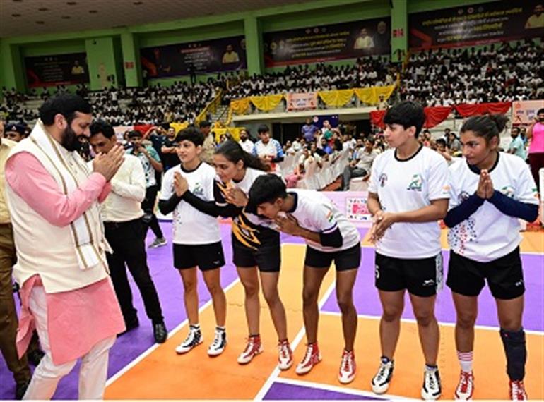 Grand Opening of the 6th State-Level Khel Mahakumbh in Haryana