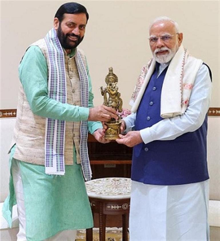 CM Saini meets PM Modi; discusses Haryana’s growth and welfare initiatives