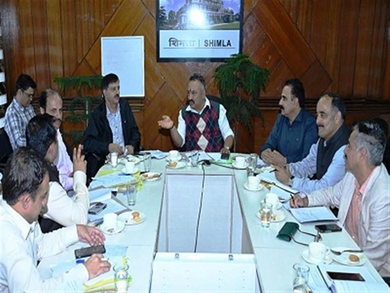 Education Minister holds review meeting with Education Department and HPBOSE