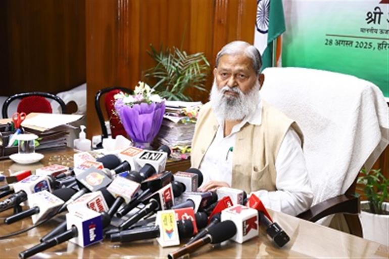   All govts are alert to deal with losses caused by floods and cloudbursts: Anil Vij