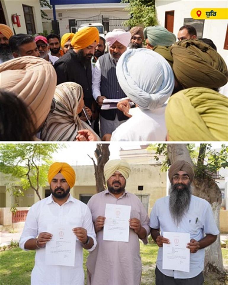 Punjab Govt Fulfills Promise, Releases First Compensation Installment of 3.50Cr for Flood Victims of Sangrur District