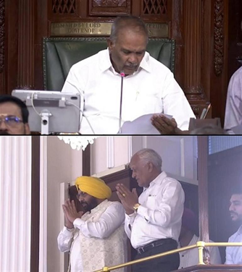 Harbhajan ETO & Goyal witness proceddings of Tamilnadu assembly