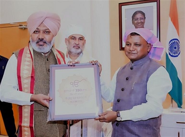 Cheema and Kataruchak Invite Odisha CM to Sri Guru Tegh Bahadur Ji&39;s 350th Martyrdom Commemoration