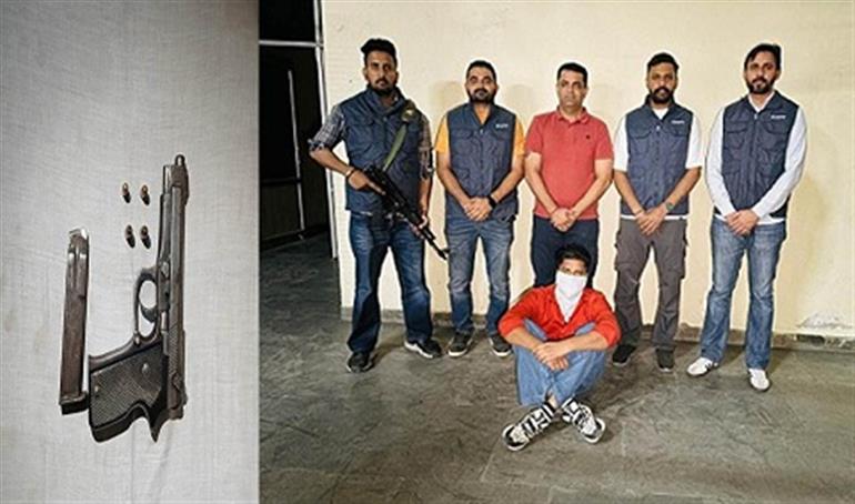 Wanted criminal Ranjit @ Sapp held from Bathinda; Pistol recovered