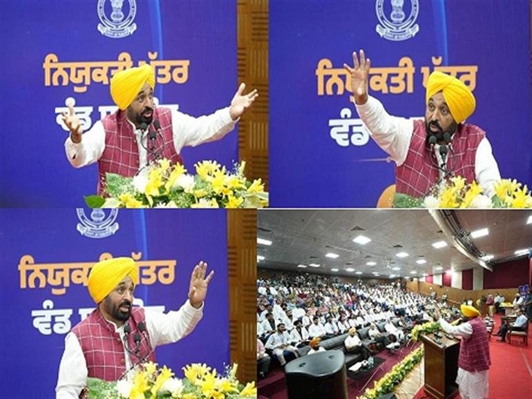 CM’s Mission Rozgar crosses 56,000 as 858 newly recruited candidates got appointment letters