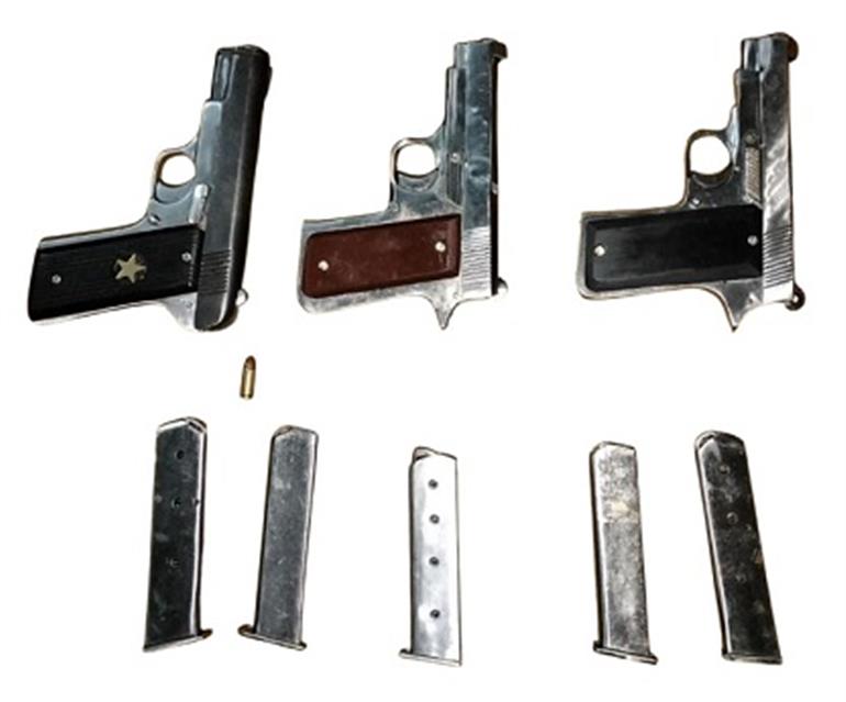 Two more operatives of gangsters Gurdev Jassal & Gurlal@Gullu held in Gurdaspur; Three pistols recovered