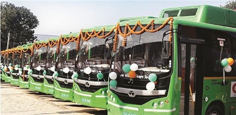 Additional five new AC e-buses allotted to Ambala-  Vij