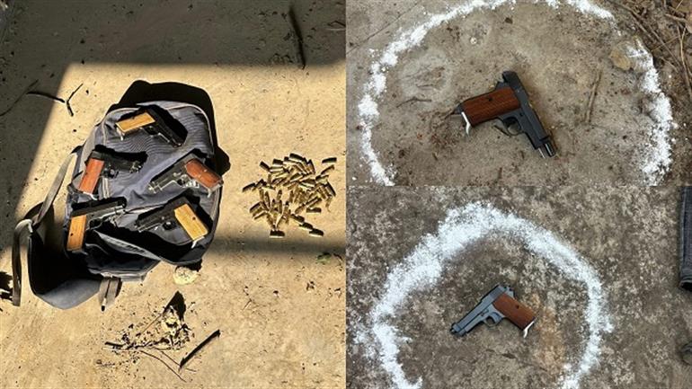 Major terror plot foiled: Four operatives of Lawrence Bishnoi gang held after exchange of Fire; Seven pistols recovered