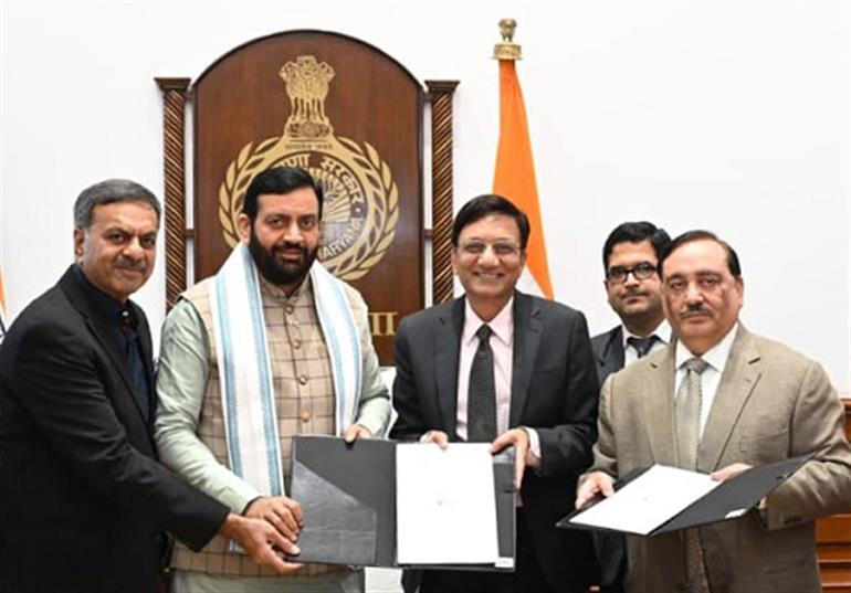 Quality Assurance Authority signs MoUs with QCI & NABL in the Presence of CM Saini