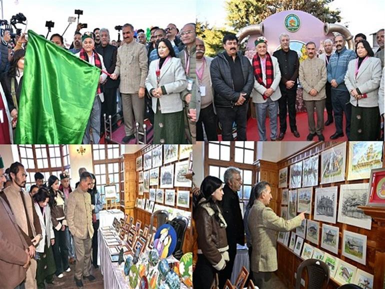Shimla-CM Sukhu launches Shimla &39;Winter Carnival&39;