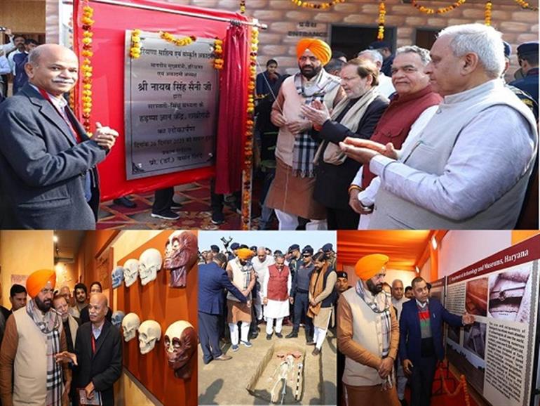  Rs. 500Cr Allocated in Union Budget to Give Rakhigarhi Global Recognition – CM Saini