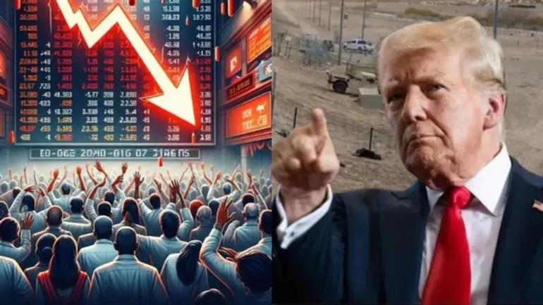 Threat of 500% Tariffs Shakes Markets, Sensex Crashes 750 Points 