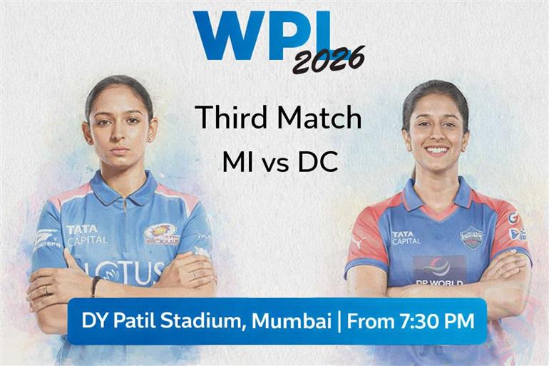 WPL Second Match Today MI vs DC: Mumbai Aim to Bounce Back, Delhi Begin Campaign Under Jemimah Rodrigues 